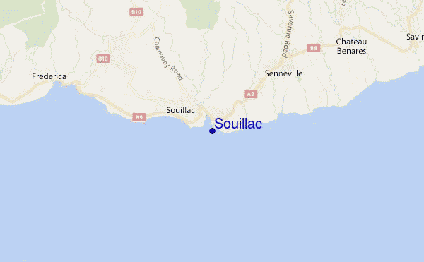 Souillac location map