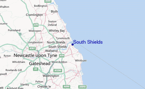 INSTANT DOWNLOAD South Shields United Kingdom City Map Printable South Shields UK Wall Art Digital Print Files M1091 South Shields Map