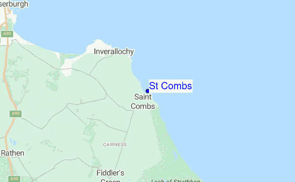 St Combs location map