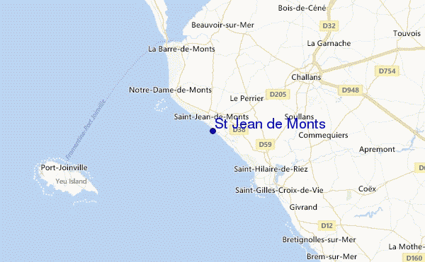 St Jean de Monts Surf Forecast and Surf Reports (Vendee, France)