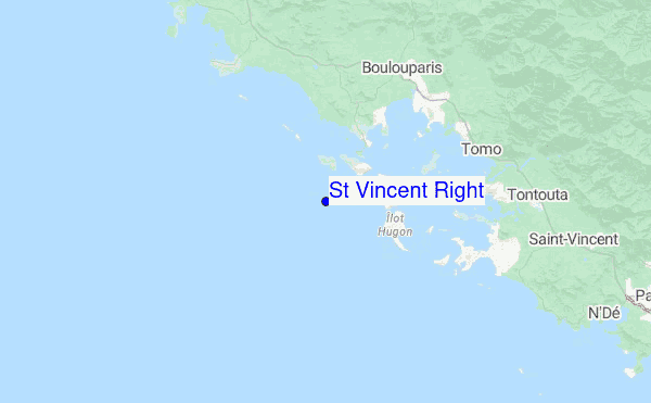 St Vincent Right Location Map