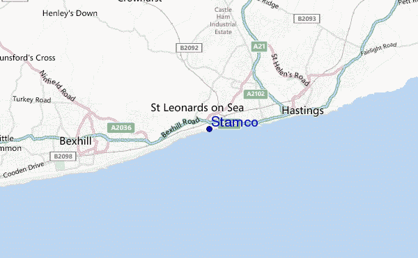 Stamco location map
