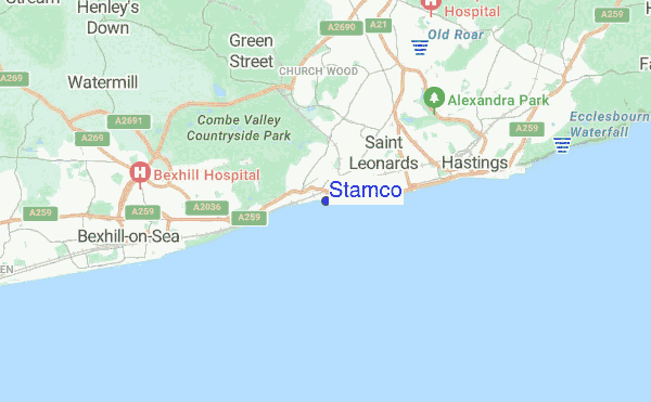 Stamco location map