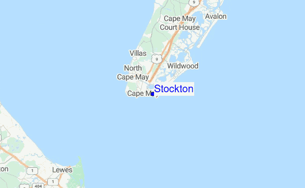 Stockton Location Map
