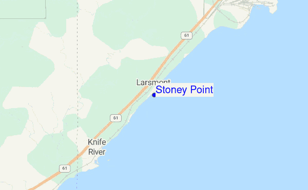 Stoney Point location map