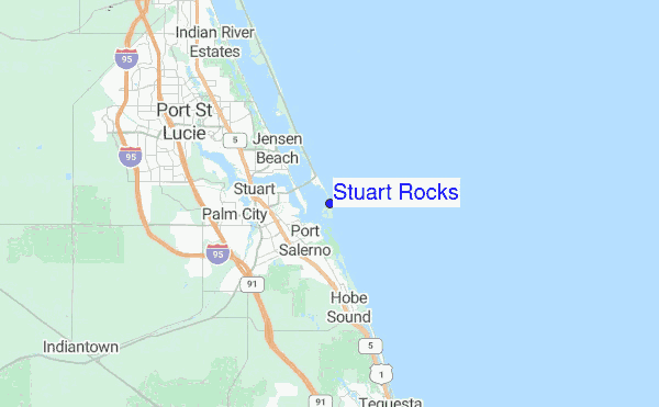 Stuart Rocks Location Map