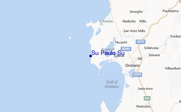 Su Paulo Su Location Map