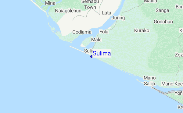 Sulima location map