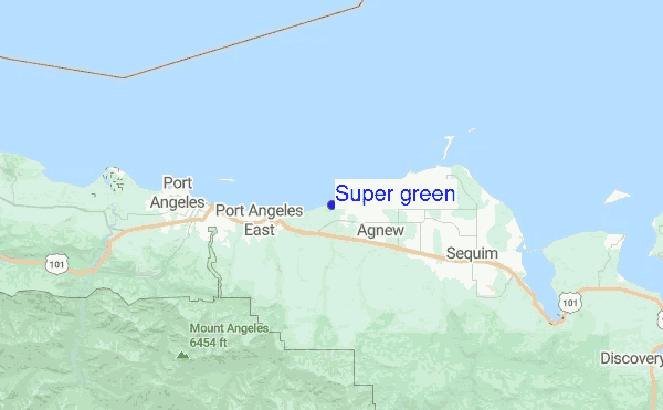 Super green Location Map