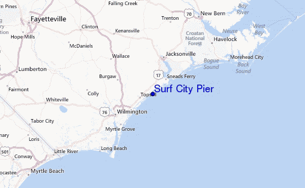 Surf City Pier Surf Forecast And Surf Reports Carolina North Usa