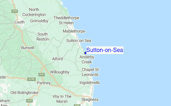 Sutton-on-Sea Location Map