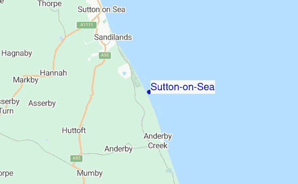 Sutton-on-Sea location map