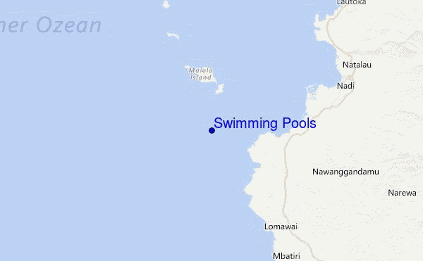 Swimming Pools Location Map