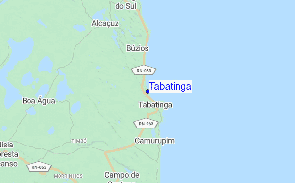 Tabatinga location map