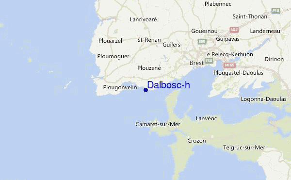 Dalbosc'h Location Map