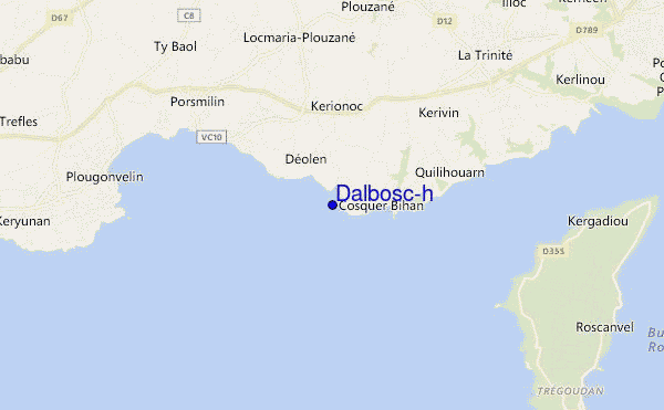 Dalbosc'h location map