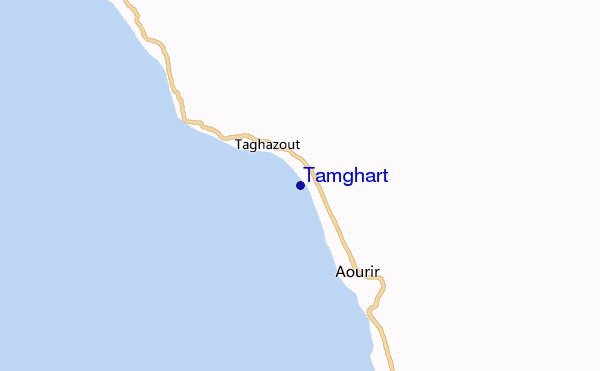 Tamghart location map