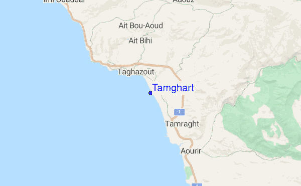 Tamghart location map