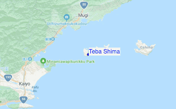 Teba Shima location map