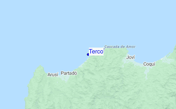 Terco location map