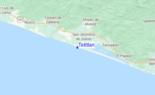 Tetitlan Location Map