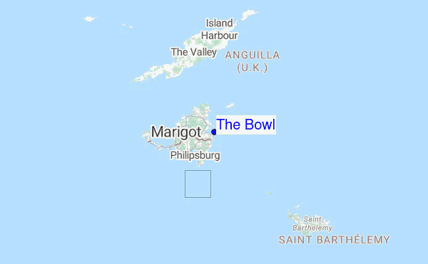The Bowl Location Map