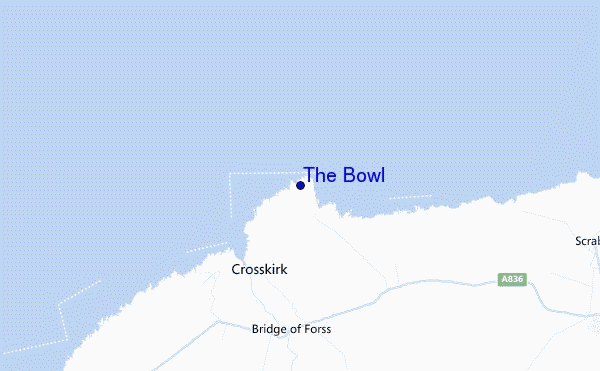 The Bowl location map