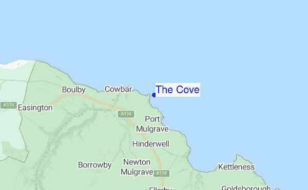 The Cove location map