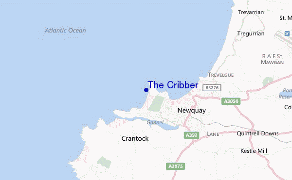 The Cribber location map