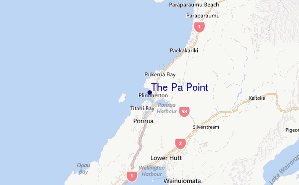 The Pa Point Location Map