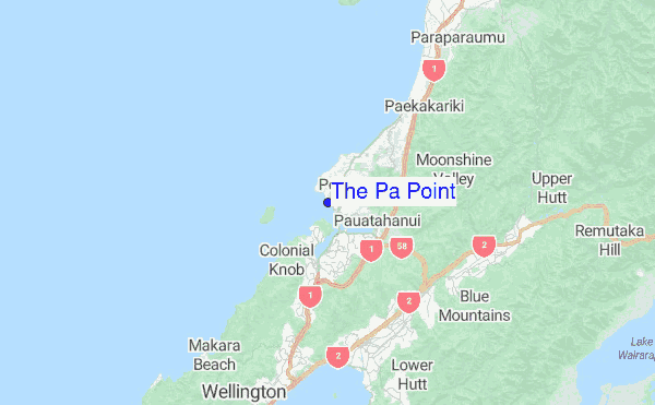 The Pa Point Location Map