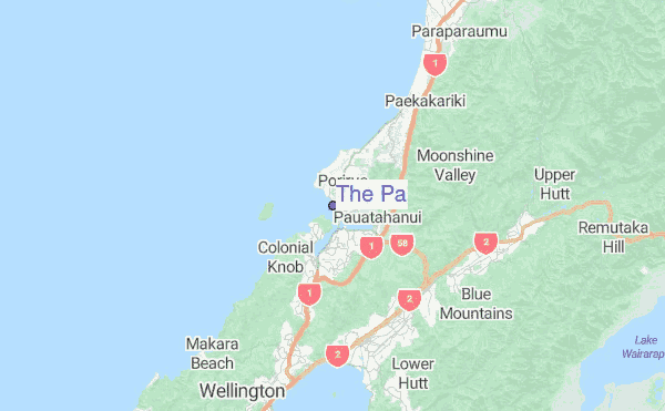 The Pa Location Map