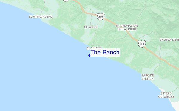 The Ranch location map