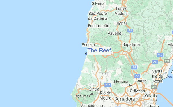The Reef Location Map