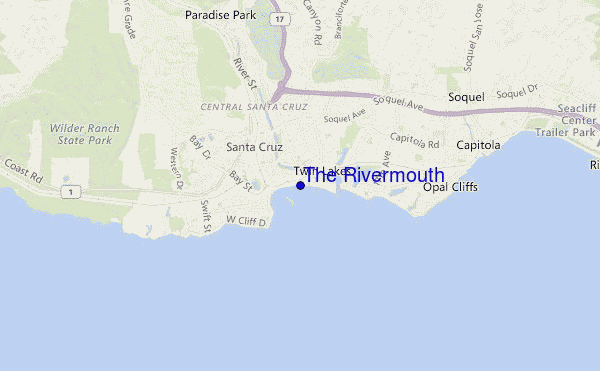 The Rivermouth location map