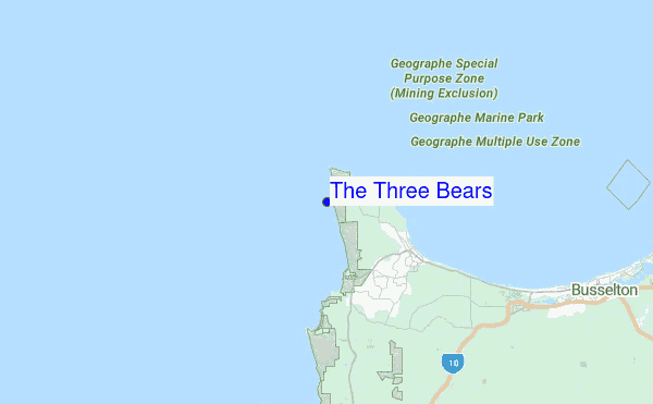 The Three Bears Location Map