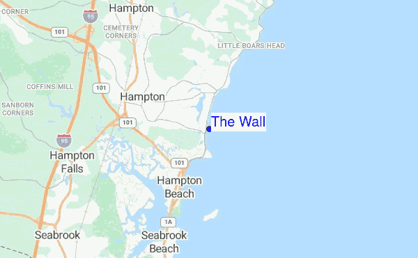 The Wall location map