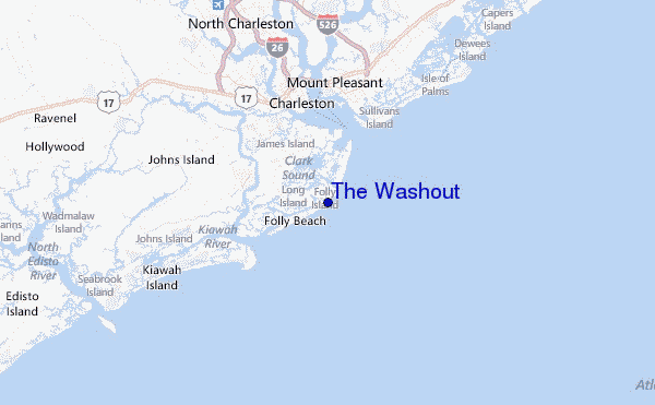 The Washout Location Map