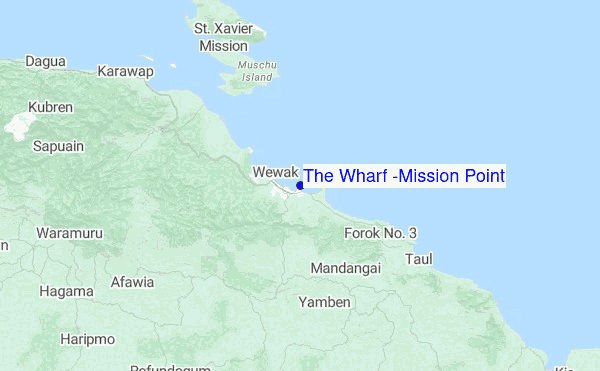 The Wharf (Mission Point) Location Map