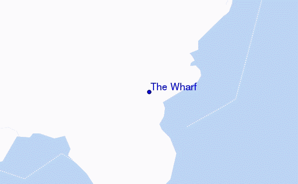 The Wharf location map