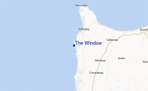 The Window Location Map