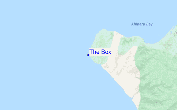 The Box location map