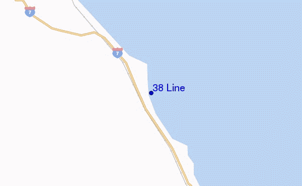 38 Line location map