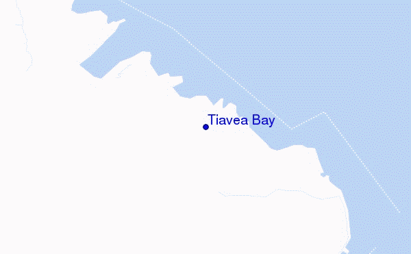 Tiavea Bay location map