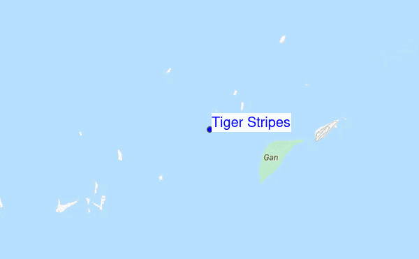 Tiger Stripes location map