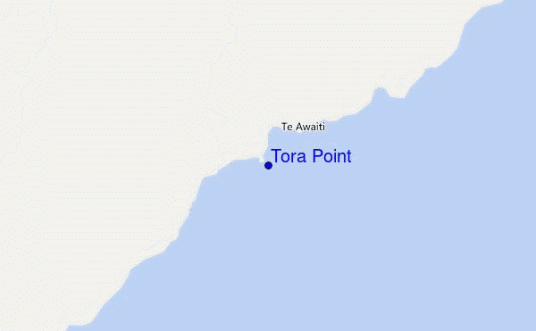 Tora Point location map