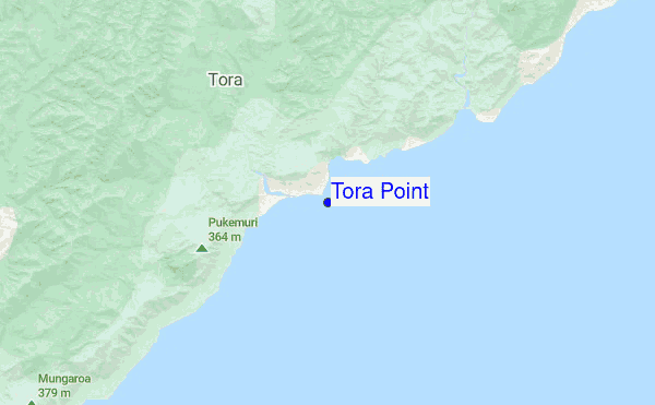 Tora Point location map