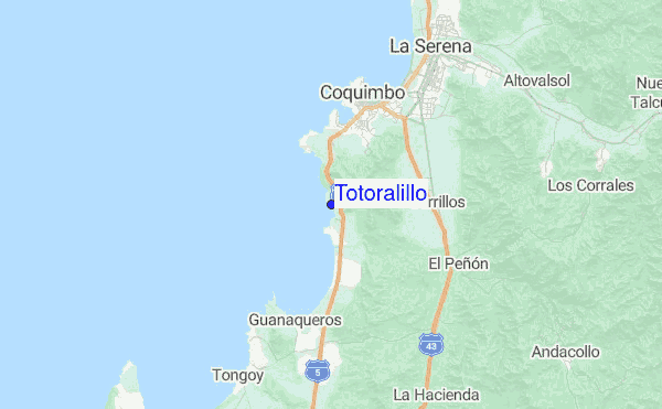 Totoralillo Location Map