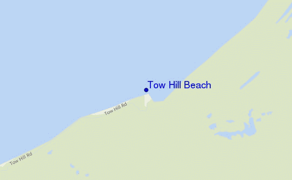 Tow Hill Beach location map