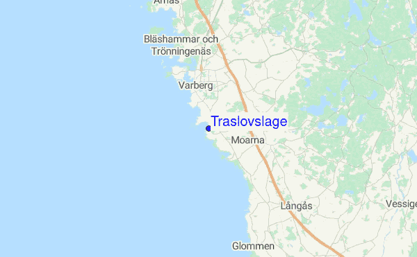 Traslovslage Location Map